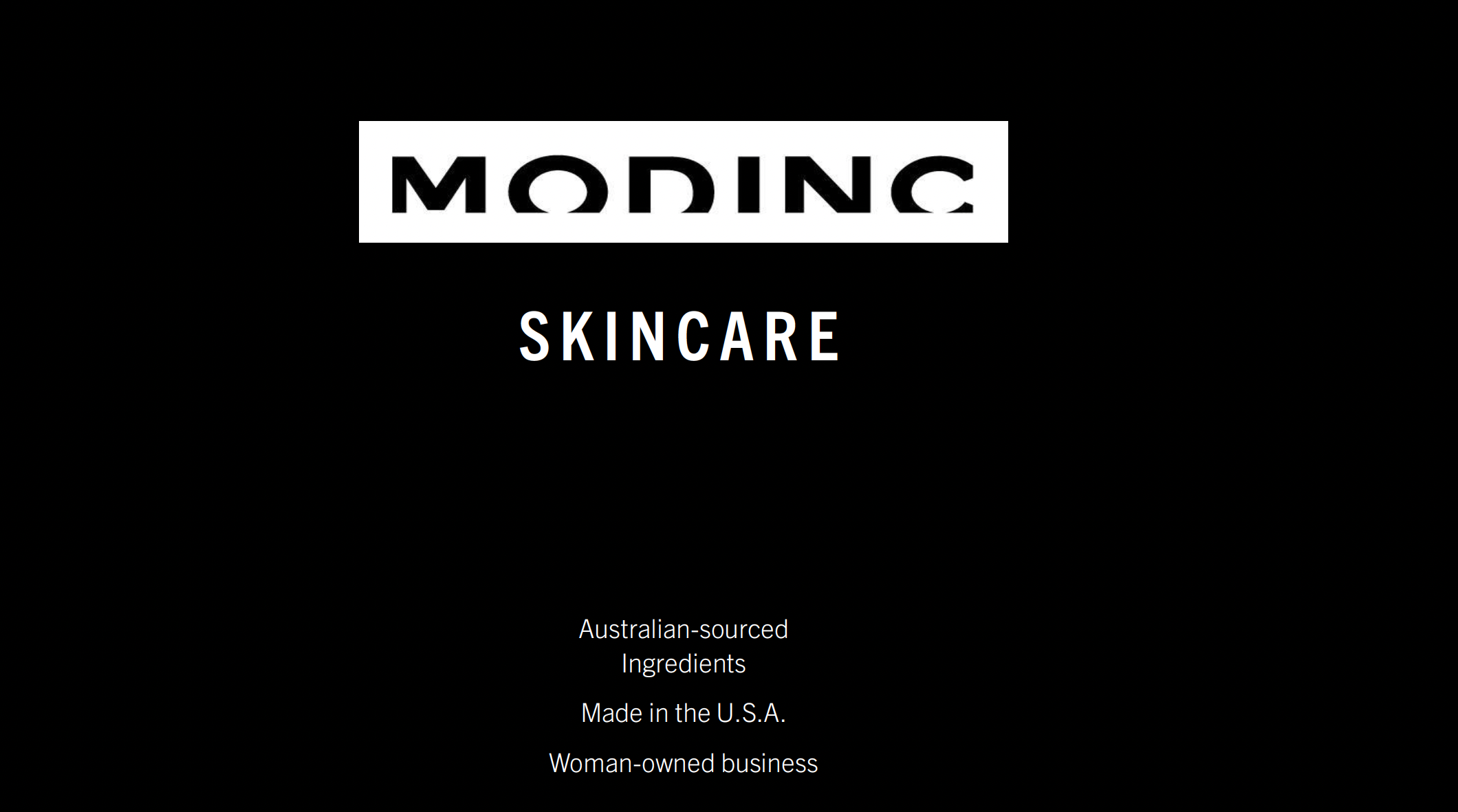 MODINC スキンケア